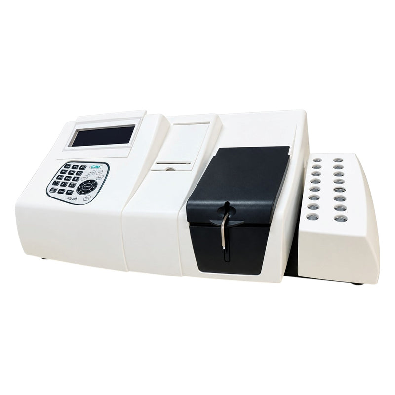 Erba Chem 6 clinical chemistry analyzer with inbuilt 16-position incubator at 37°C