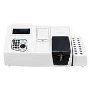 Front view of the Erba Chem 6 semi-automated biochemistry analyzer