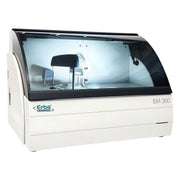 Erba EM 200 fully automatic biochemistry analyzer with random-access clinical chemistry testing and 200 photometric tests per hour.