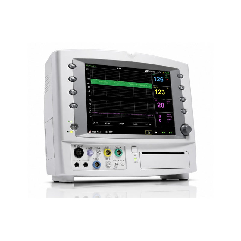 Fetal Monitor FM 6 CTG machine for fetal heart rate and uterine contraction monitoring