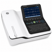 Front view of GE Healthcare 2000 Basic 12-channel ECG machine for cardiac diagnostics