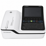 GE Healthcare 2000 12 Channel ECG Machine with 7-inch color TFT display and thermal printer