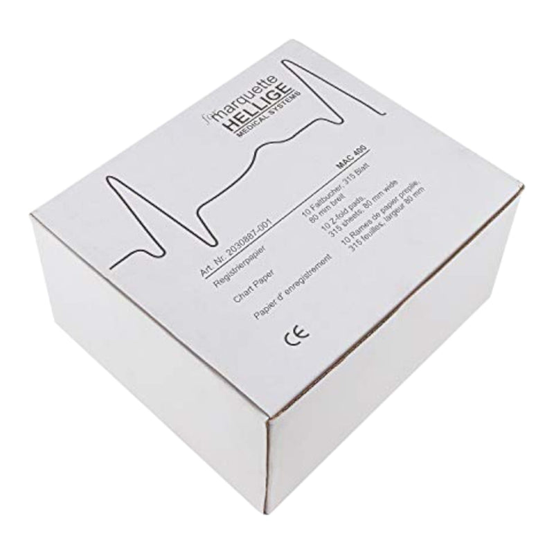 GE MAC i / MAC 400 / MAC 600 ECG Thermal Paper (Pack of 10)