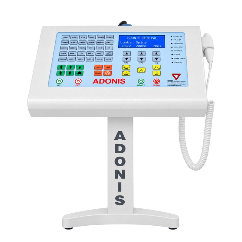 High-frequency digital X-ray machine with soft-touch keypad and LCD display