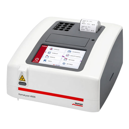 Human HumaLyzer 4000 biochemistry analyzer with color touchscreen