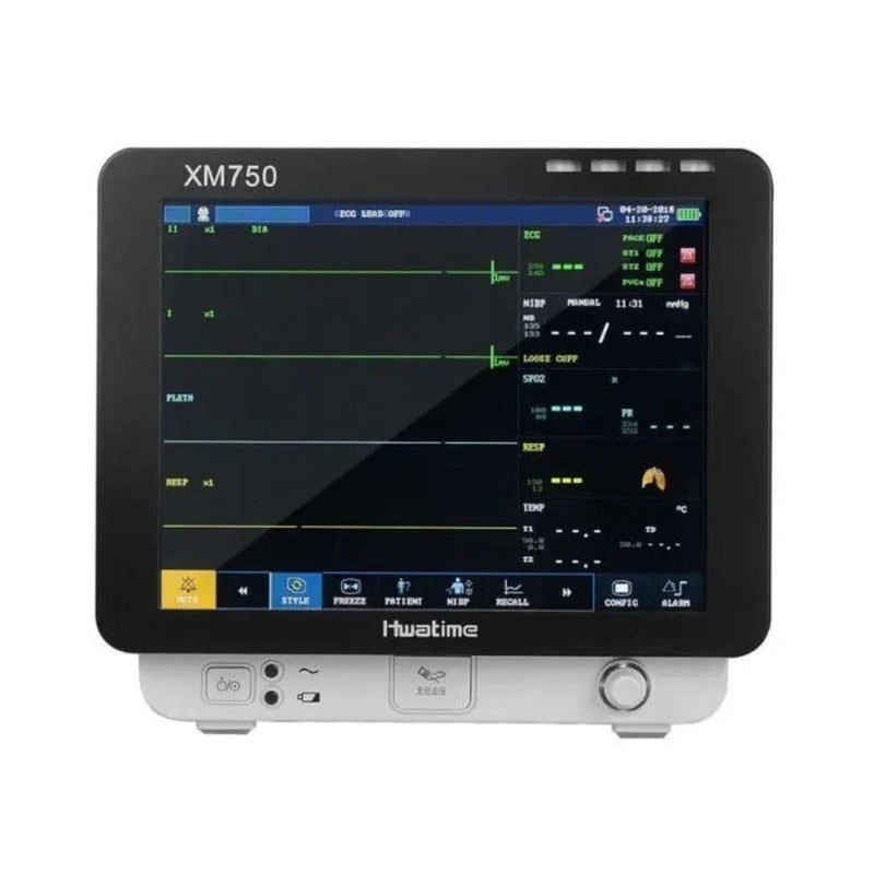 Hwatime XM-750 multi-parameter bedside patient monitor