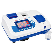 Invitronix InviTest Touch semi-automated biochemistry analyzer for hospitals and diagnostic laboratories with a color touch interface.