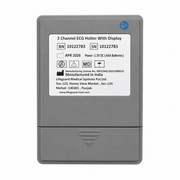 Lifeguard 3 Channel ECG Holter Recorder with OLED Display for Long-Term ECG Monitoring
