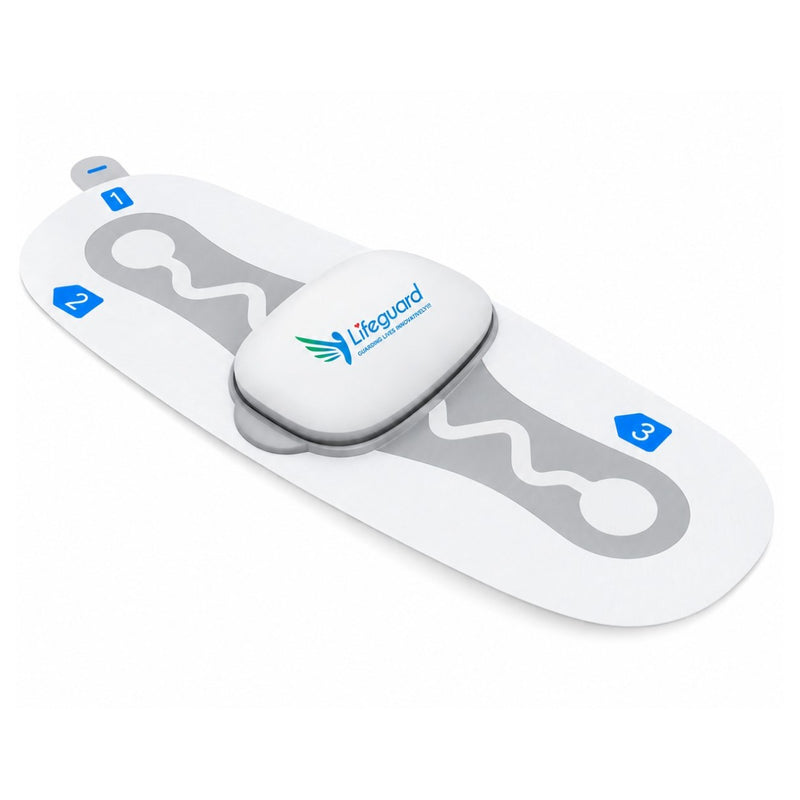 Lifeguard cable-free single-channel ambulatory ECG patch monitor