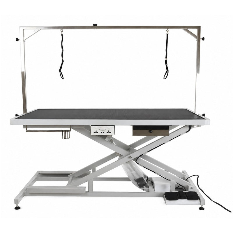 electric lifting grooming table for veterinary and pet grooming use