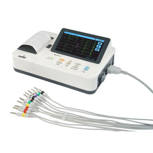 Maestros MR 300 PRO simultaneous 12 lead, 7 inch color touchscreen ECG machine
