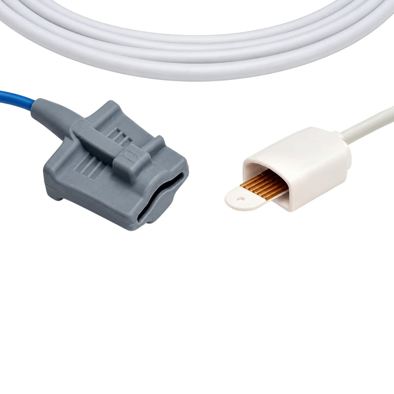 White TPU cable for the Masimo LNOP SpO₂ sensor