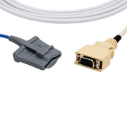 Connector configuration shown for the Masimo 14-pin SpO₂ sensor