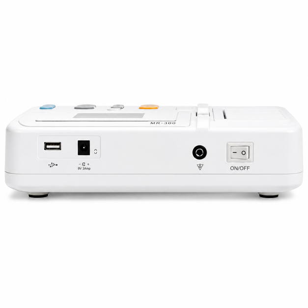 Maestros MR300 3 Channel ECG Machine with 5-inch TFT display, 12-lead ECG acquisition and thermal printer available at Health Yantra Store