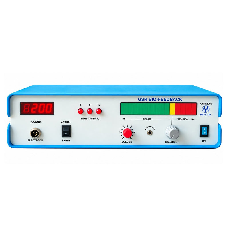Medicaid GBF-2000 biofeedback machine for GSR monitoring
