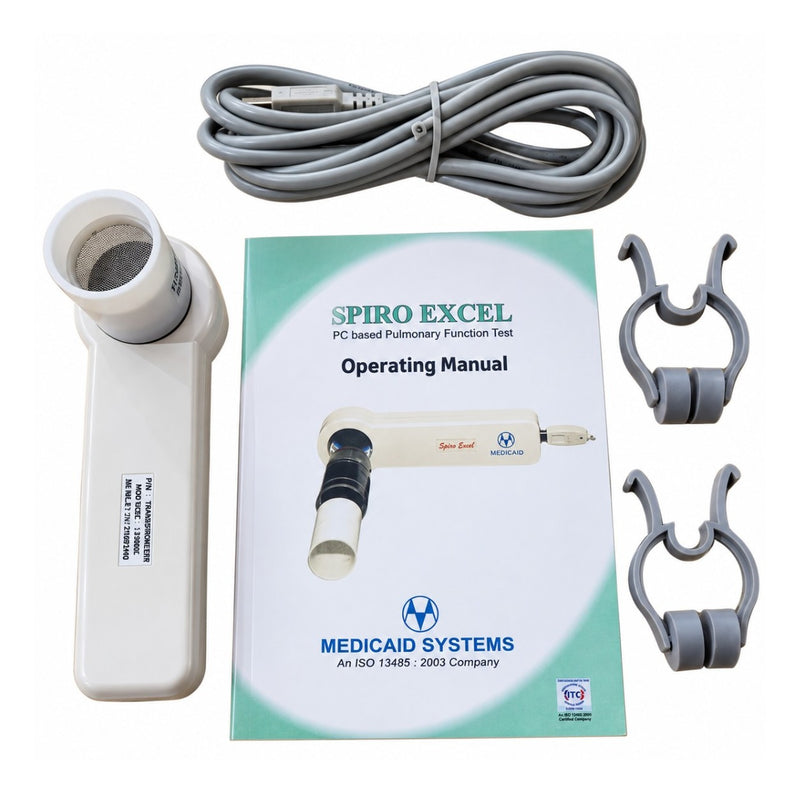 Medicaid Spiro Excel PC based digital PFT machine