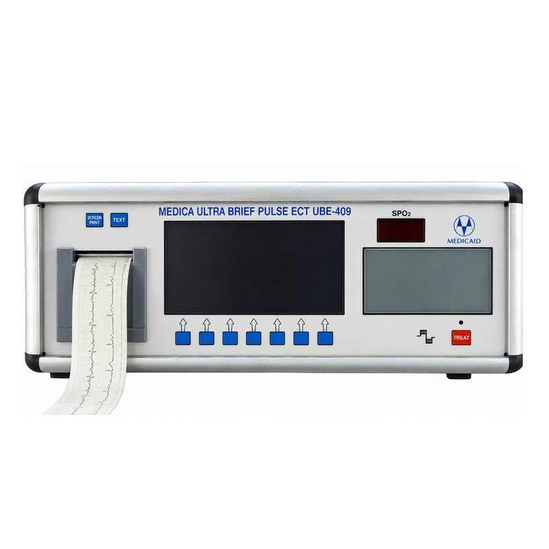 Medicaid UBE409-2 ECT machine with colour TFT touchscreen