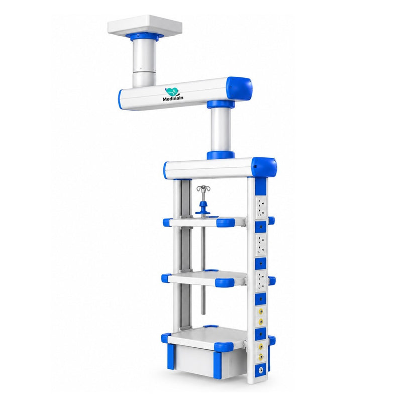 Medinain Single Arm Pendant with Oxygen Vacuum Suction and Compressed Air