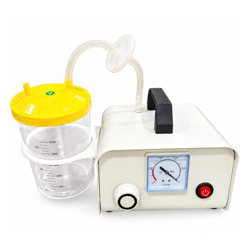 Medinain Suction Apparatus 10D with 1000 mL Glass Collection Jar