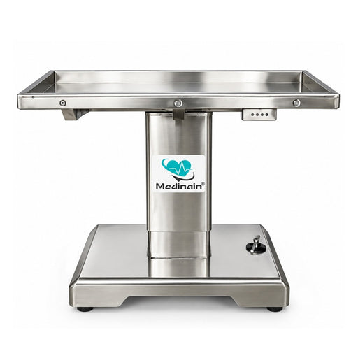 Medinain veterinary operating table with SS 304 top and side rails