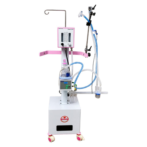 Meditric Bubble CPAP with built-in Air Oxygen blender and FiO2 control