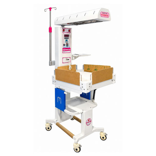 Meditric radiant heat warmer with microprocessor temperature control
