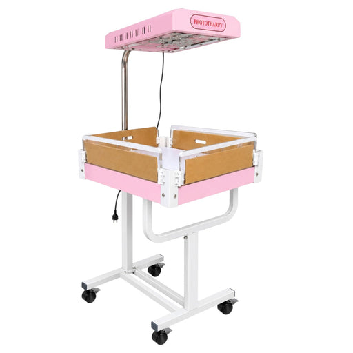 Meditric SSPP-12 phototherapy machine with baby bassinet and drop-down sides