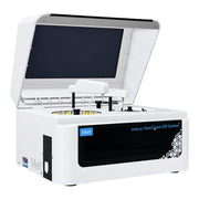Front view of the Meril AutoQuant 200 Excelus automated biochemistry analyzer