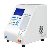 Front view of Meril CliniQuant Micro semi automated clinical chemistry analyzer with graphical LCD display