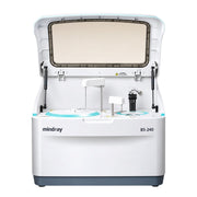 Mindray BS-240 fully automatic chemistry analyzer with a refrigerated reagent compartment operating at 2–12°C.