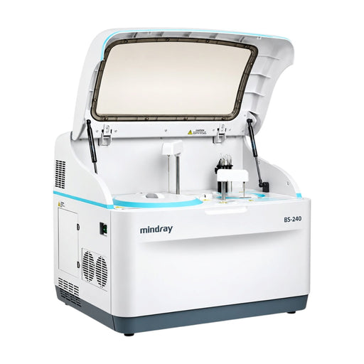Mindray BS-240 fully automatic biochemistry analyzer with discrete random-access testing for clinical laboratory workflows.