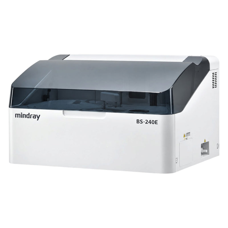 Mindray BS-240E biochemistry analyzer with optional ISE module for electrolyte analysis