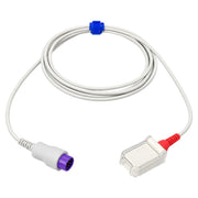 Reusable SpO₂ adapter cable for compatible Mindray Masimo monitoring setups