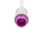CE-certified SpO₂ extension adapter cable with 2.2m cable length