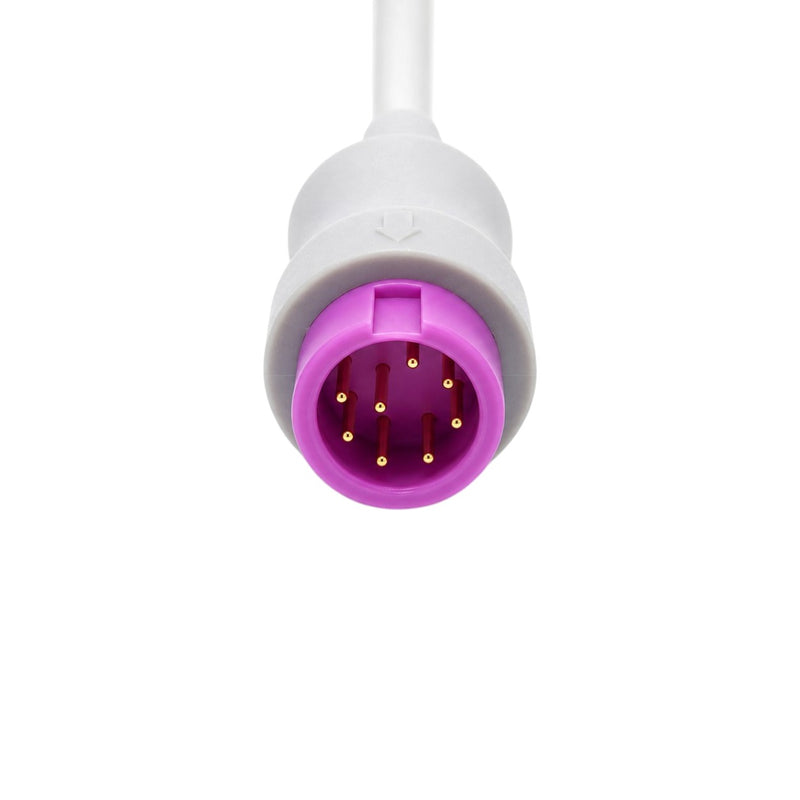 CE-certified SpO₂ extension adapter cable with 2.2m cable length