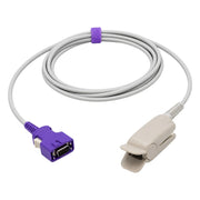 Nellcor N595 direct-connect SpO₂ sensor with gray cable