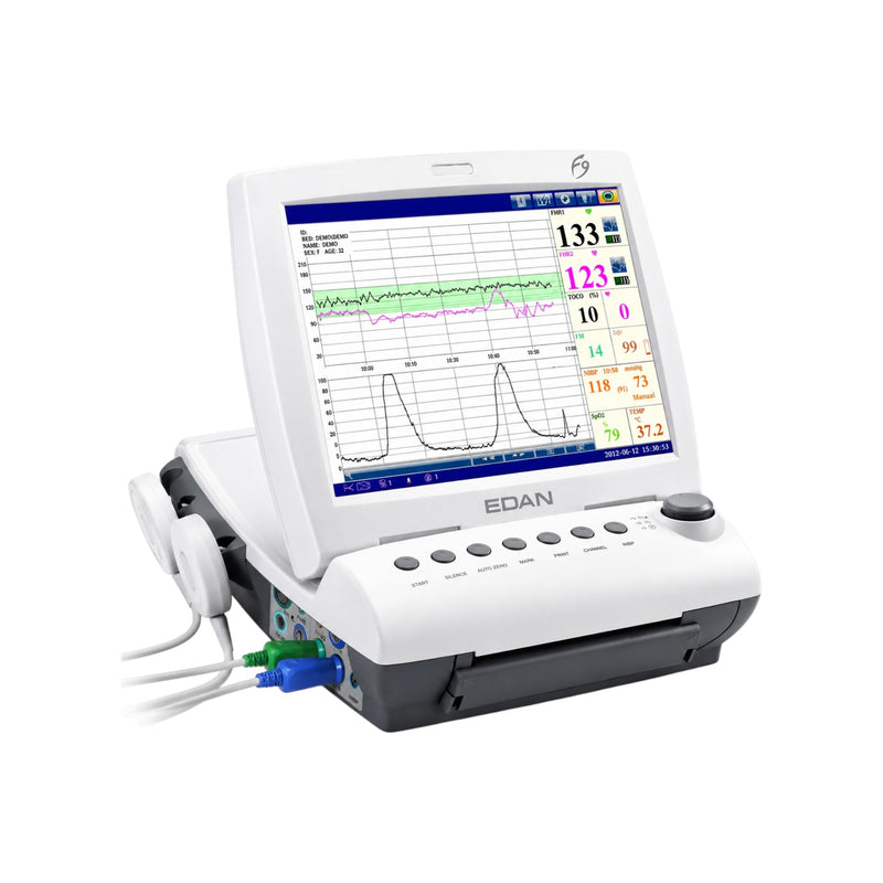 Edan F9 Express Fetal & Maternal Monitor with DECG/IUP