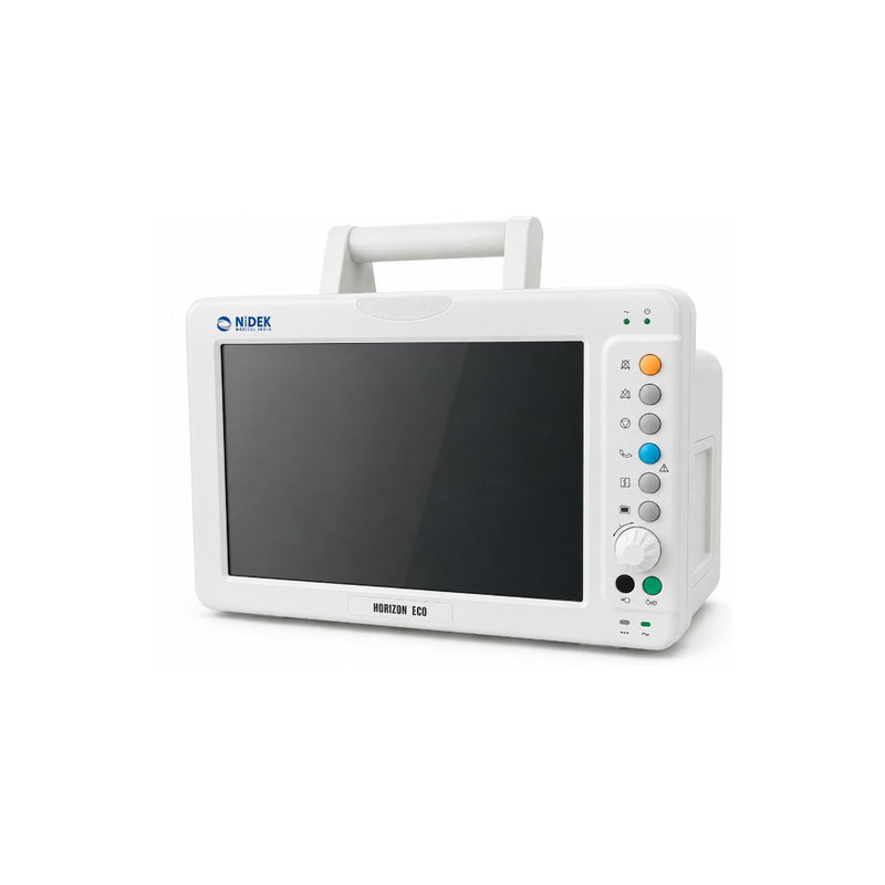 Nidek HORIZON ECO hospital patient monitor with optional printer and battery backup