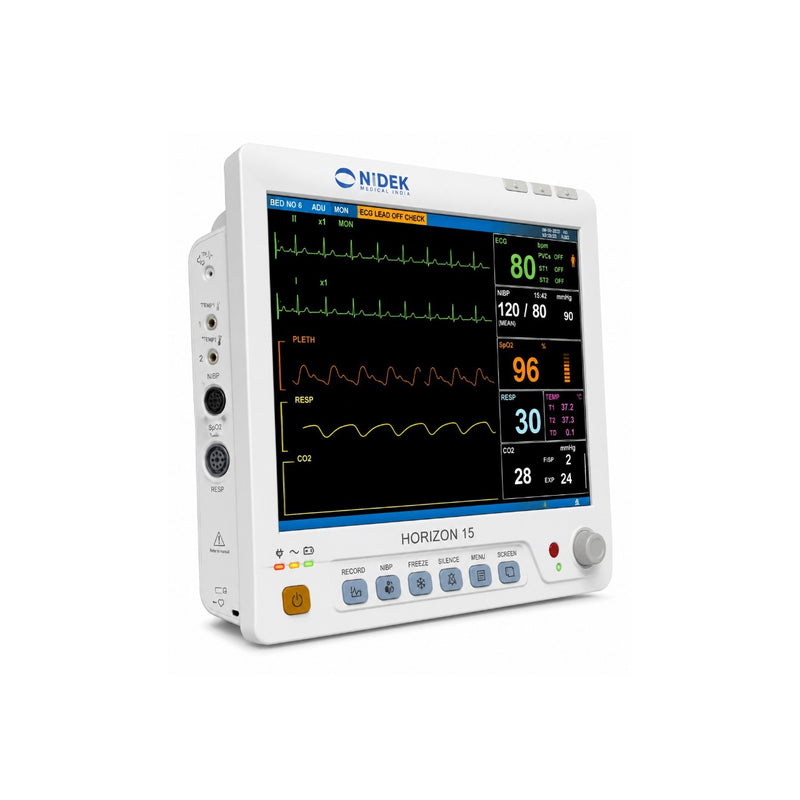 Nidek Horizon-15 15-inch touchscreen multi-parameter patient monitor