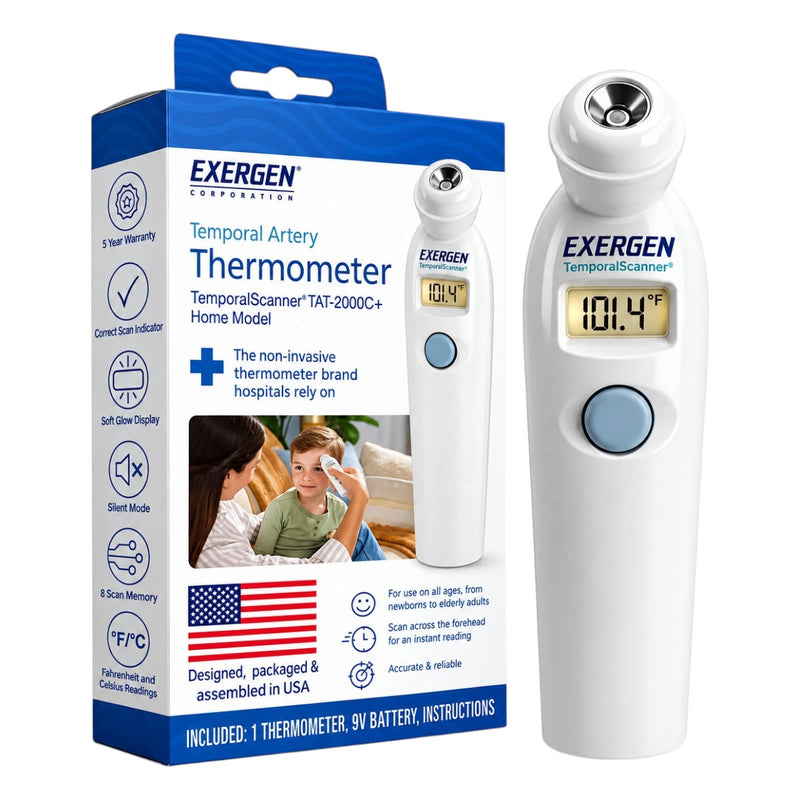 Nidek TAT-2000 temporal artery thermometer for non-invasive temperature measurement