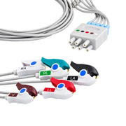 Nihon Kohden 5-lead ECG leadwire set made from TPU material