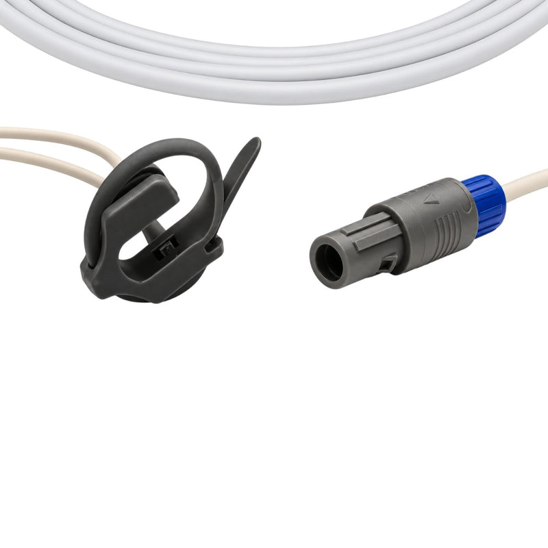 Nihon Kohden SVM sensor with adult clip patient-side option