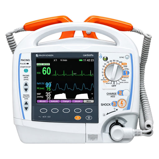 Nihon Kohden Cardiolife TEC-5631 biphasic monitor defibrillator