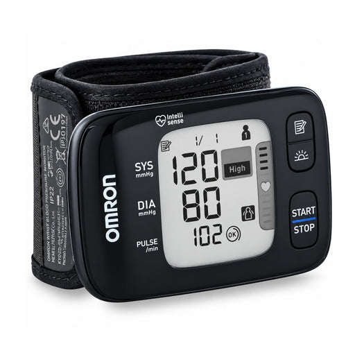 Omron HEM-6232T wrist blood pressure monitor