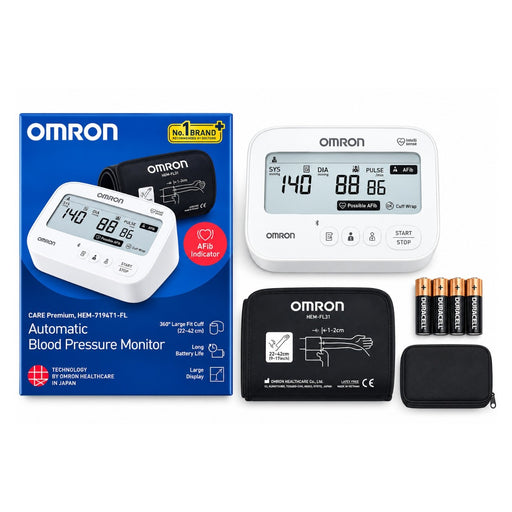 Omron HEM-7194T1-FL upper arm automatic blood pressure monitor