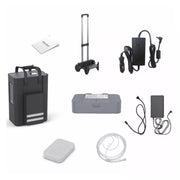Oxymed P2 portable oxygen concentrator with rechargeable battery and pulse flow technology