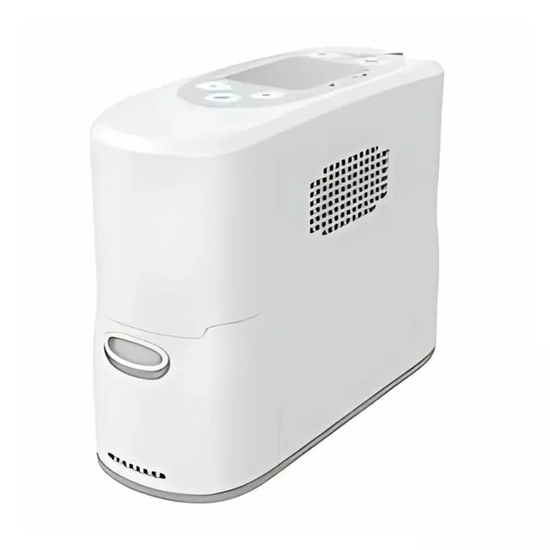 Oxymed P2 portable oxygen concentrator with rechargeable battery and pulse flow technology
