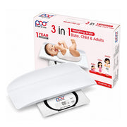 POCT 3-in-1 digital baby weight scale for newborns children and adults