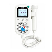 POCT ultrasonic fetal Doppler with 3 MHz probe