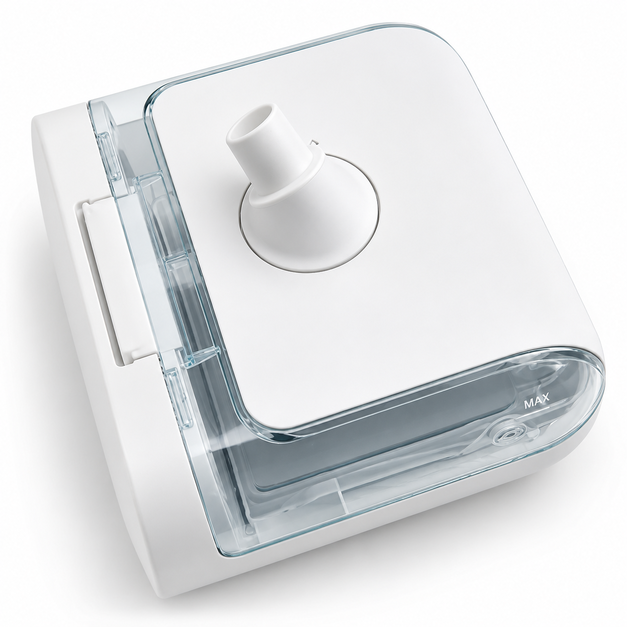 Philips DreamStation Auto CPAP Machine with intelligent auto pressure adjustment, compact lightweight design and user-friendly LCD display